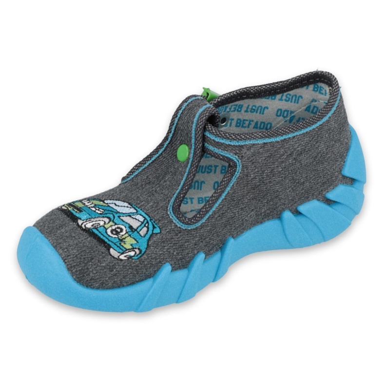 Befado Kinderschuhe 110P396 grau 1