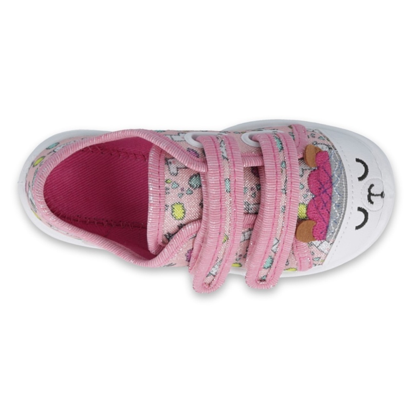 Befado Kinderschuhe 907P119 rosa mehrfarbig 1