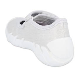 Befado Kinder silber Speedy Schuhe 109P222 grau 2