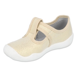 Befado Kinderschuhe blanka gold 115X003 beige golden 1