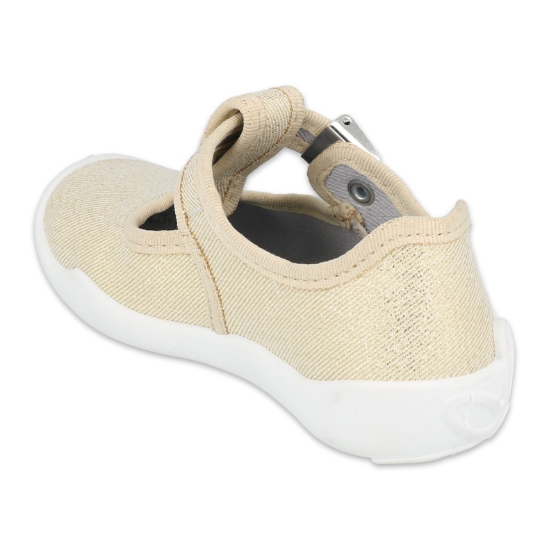 Befado Kinderschuhe blanka gold 115X003 beige golden 2
