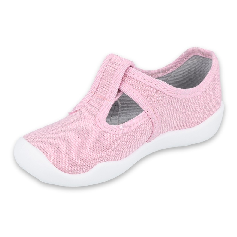 Befado Kinderschuhe blanka pink 115X002 rosa silber- 1