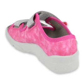 Befado Kinderschuhe 969X163 rosa silber- 2