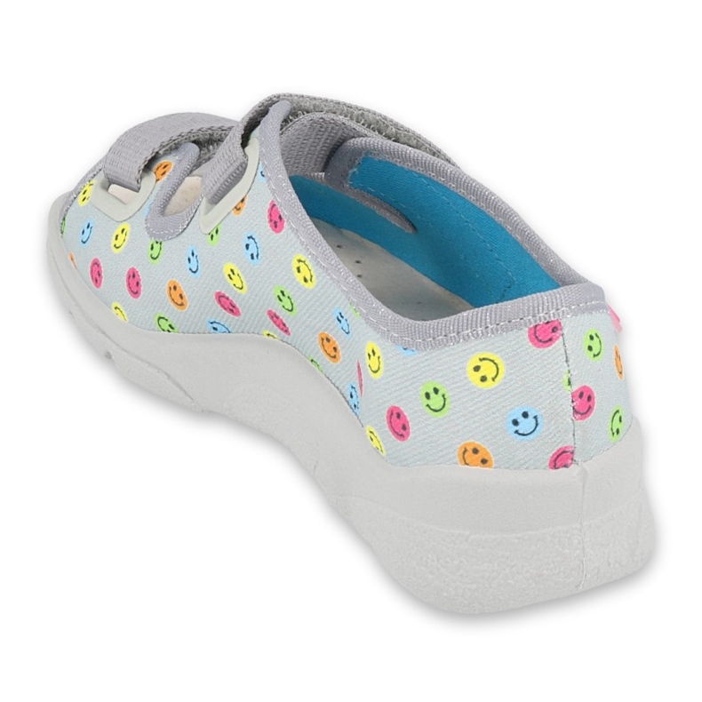 Befado Kinderschuhe 869Y153 rosa grau mehrfarbig 2
