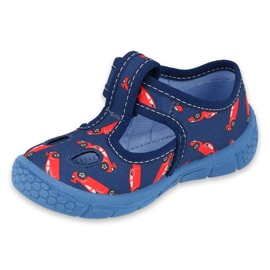 Befado Kinderschuhe 533P012 rot marineblau blau 1