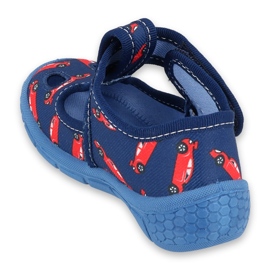Befado Kinderschuhe 533P012 rot marineblau blau 2