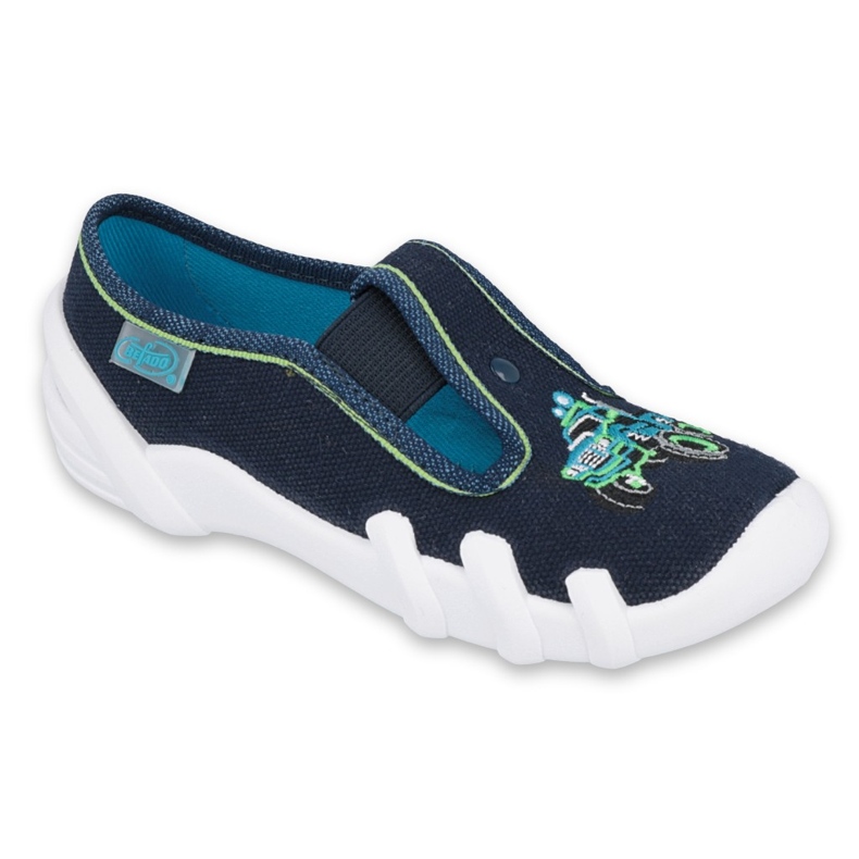 Befado Kinderschuhe 290X214 marineblau grün 1