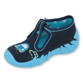 Befado Kinderschuhe 110P405 marineblau blau 1