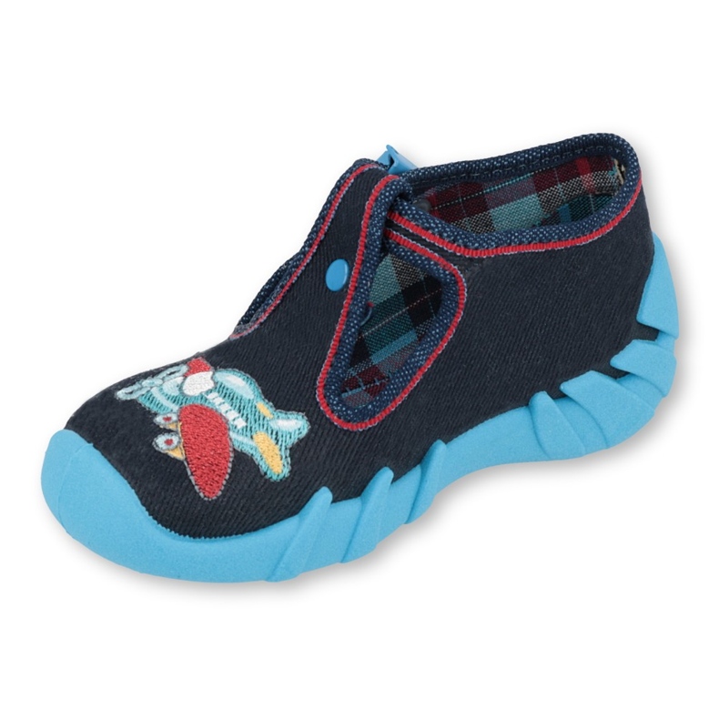 Befado Kinderschuhe 110P404 rot marineblau blau 1