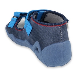 Befado gelbe Kinderschuhe 350P015 marineblau blau 2