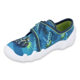 Befado Kinderschuhe 273Y306 blau grün 1