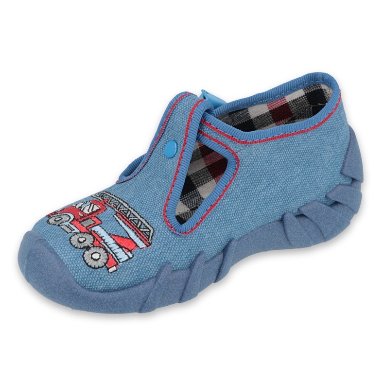 Befado Kinderschuhe 110P401 rot blau 1