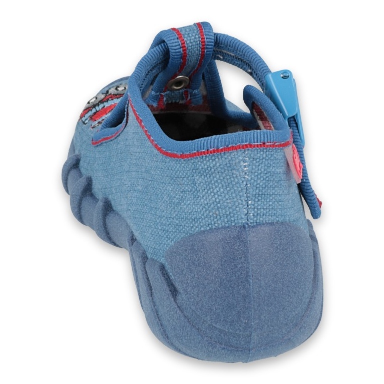 Befado Kinderschuhe 110P401 rot blau 2