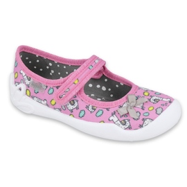 Befado Kinderschuhe 114X416 rosa mehrfarbig 2