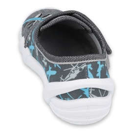 Befado Kinderschuhe 273X305 blau grau 2
