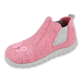 Befado Kinderschuhe 546P024 rosa silber- 1