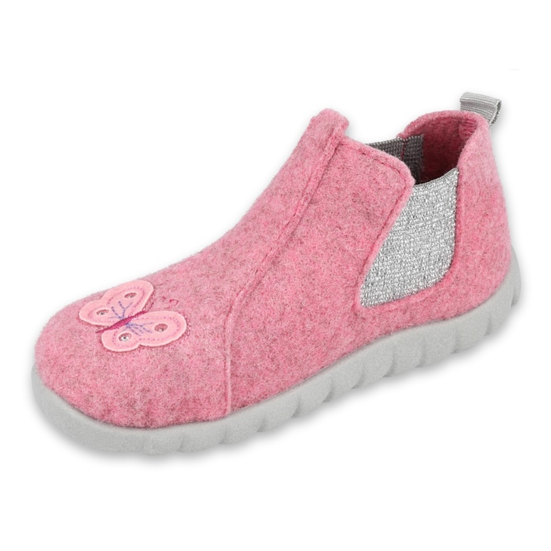 Befado Kinderschuhe 546P024 rosa silber- 1