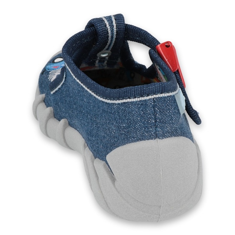 Befado Kinderschuhe 110P390 rot blau 2