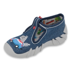 Befado Kinderschuhe 110P390 rot blau 1