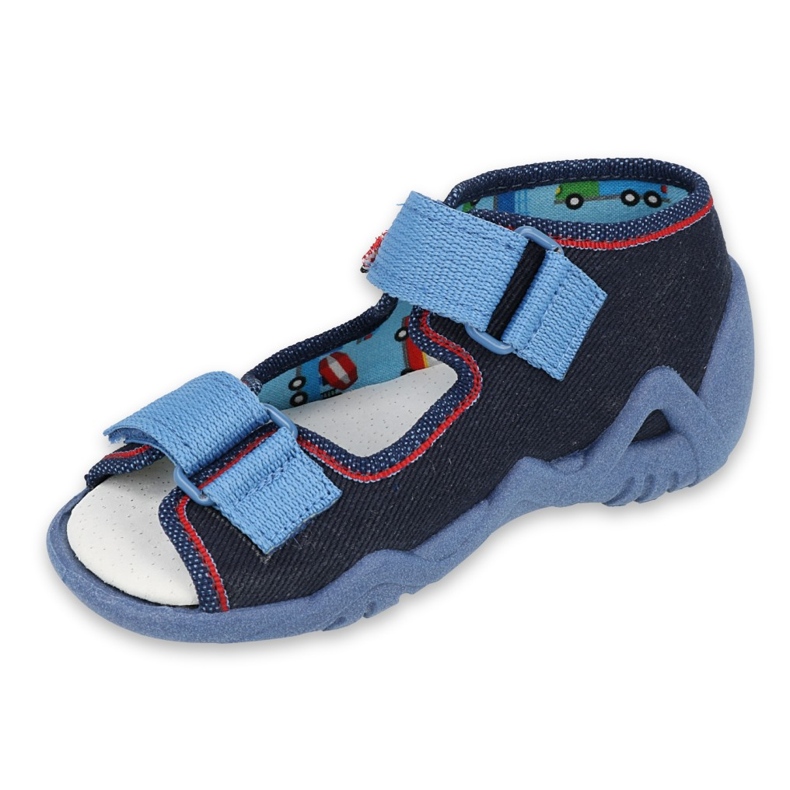Befado Kinderschuhe 350P014 blau 1