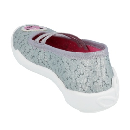 Befado Kinderschuhe 116X278 rosa grau 2