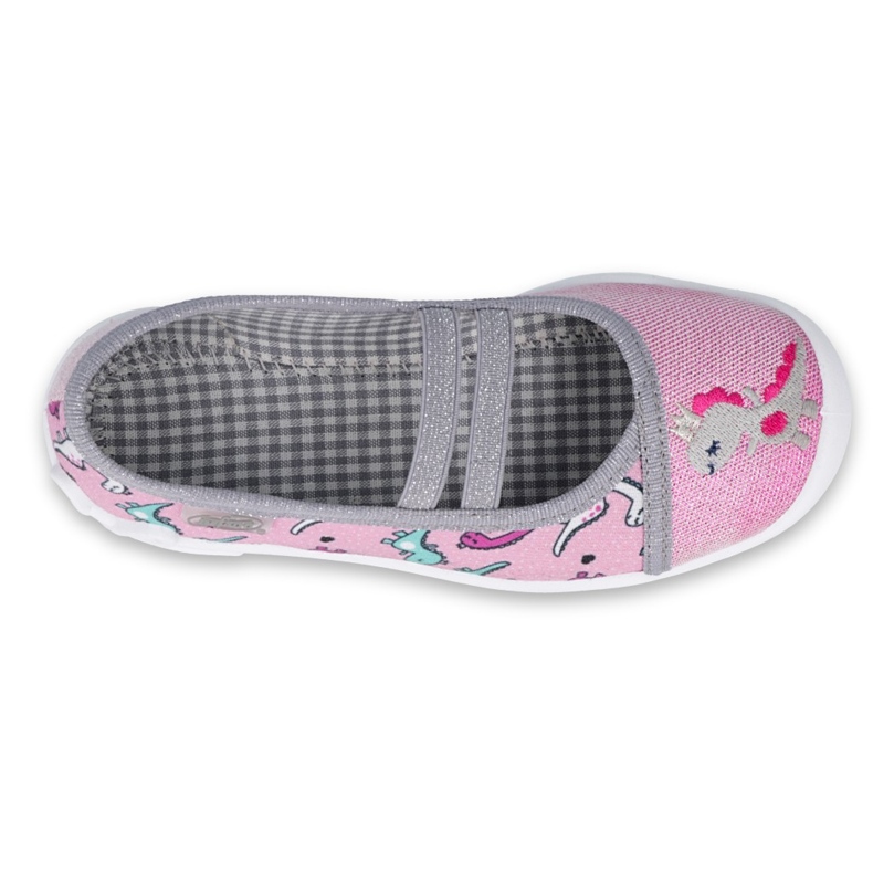 Befado Kinderschuhe 116X280 rosa grau 1