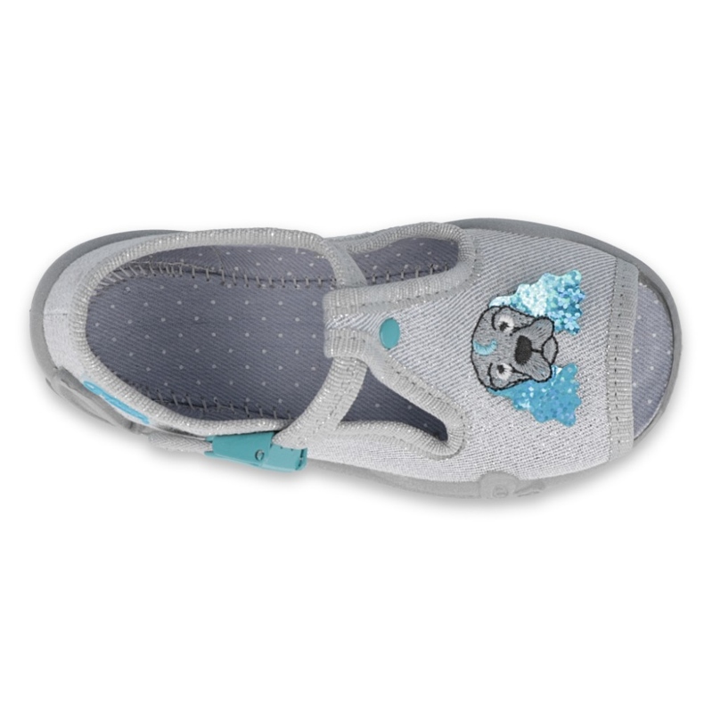 Befado Kinderschuhe 213P121 grau 1