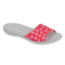 Befado Damenschuhe PU 300D043 rot lila grau 1