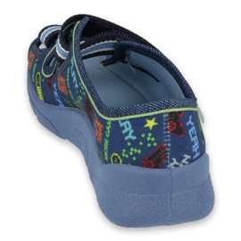 Befado Kinderschuhe 969Y161 marineblau mehrfarbig 2