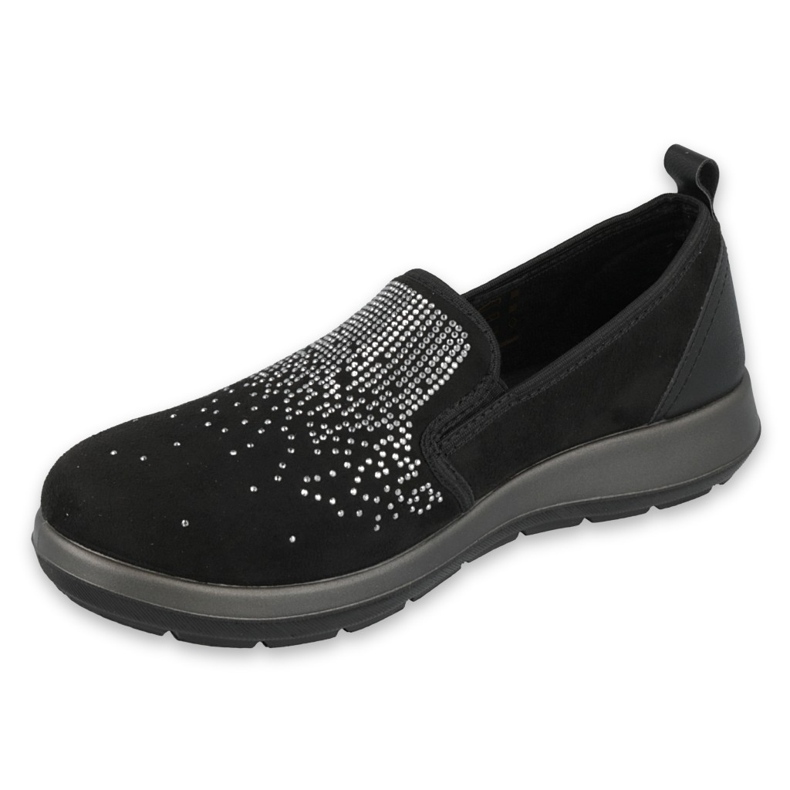 Befado Damenschuhe 156D004 schwarz grau 1