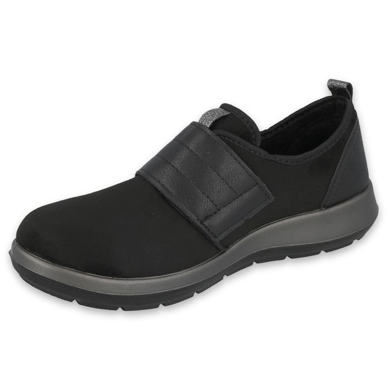 Befado Frauenklettschuhe 156d002 schwarz 1