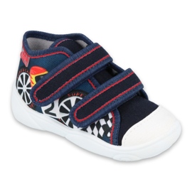 Befado orange Kinderschuhe 212P061 rot marineblau blau mehrfarbig 1