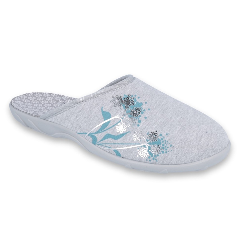 Befado farbige Damenschuhe 235D168 grau 1