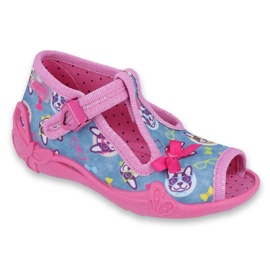 Befado rosa Kinderschuhe 213P113 blau mehrfarbig 1