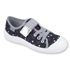 Befado Kinderschuhe 251Y142 rosa grau mehrfarbig 1