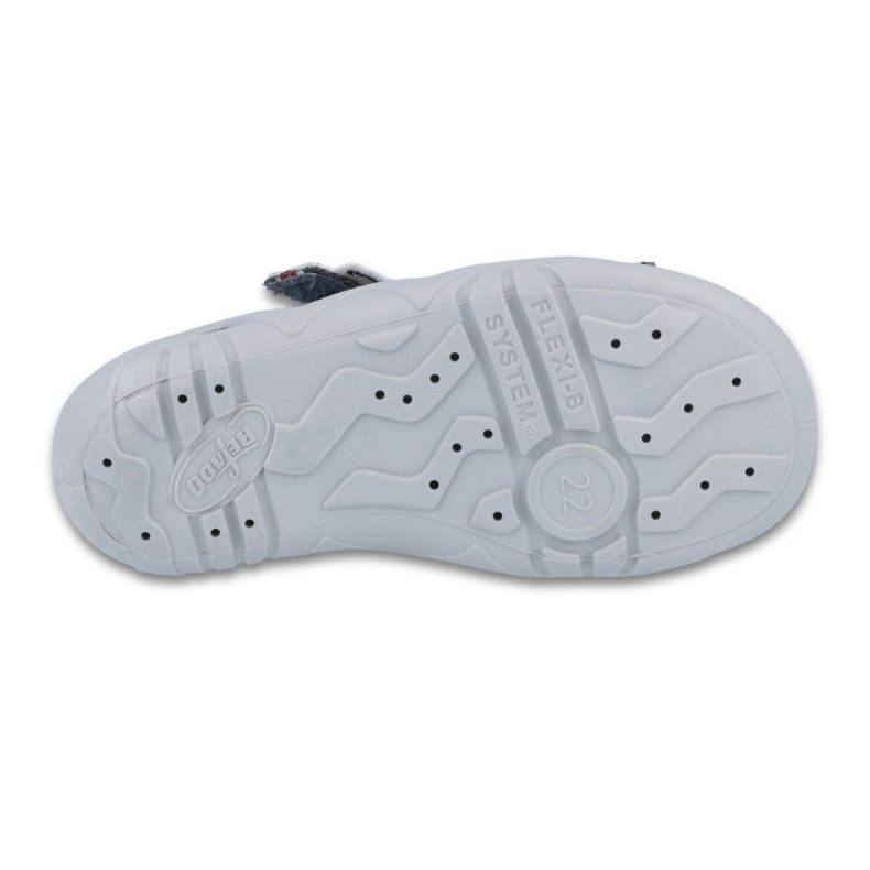 Befado Kinderschuhe 250P087 rot grau 1