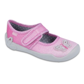 Befado Kinderschuhe 123X038 rosa 1