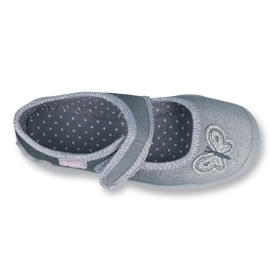 Befado Kinderschuhe 123X034 grau 1