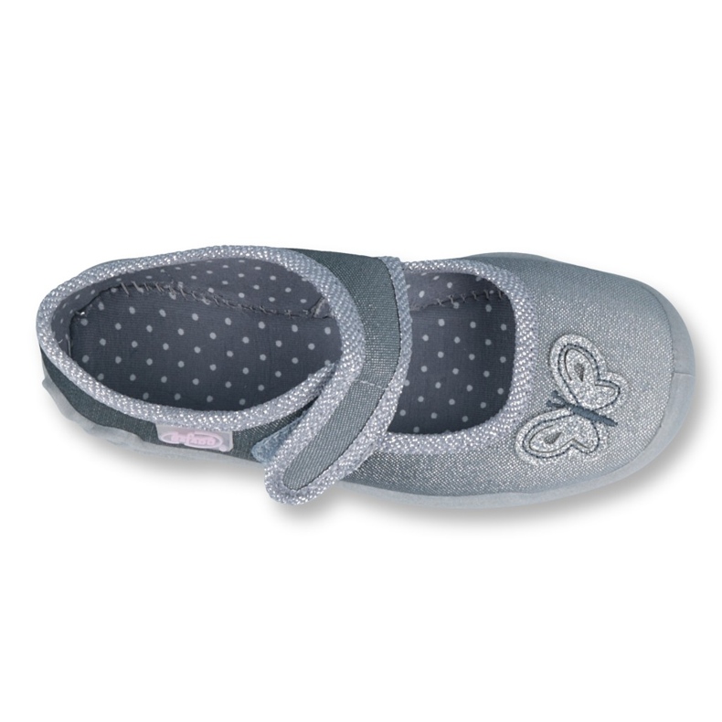 Befado Kinderschuhe 123X034 grau 1