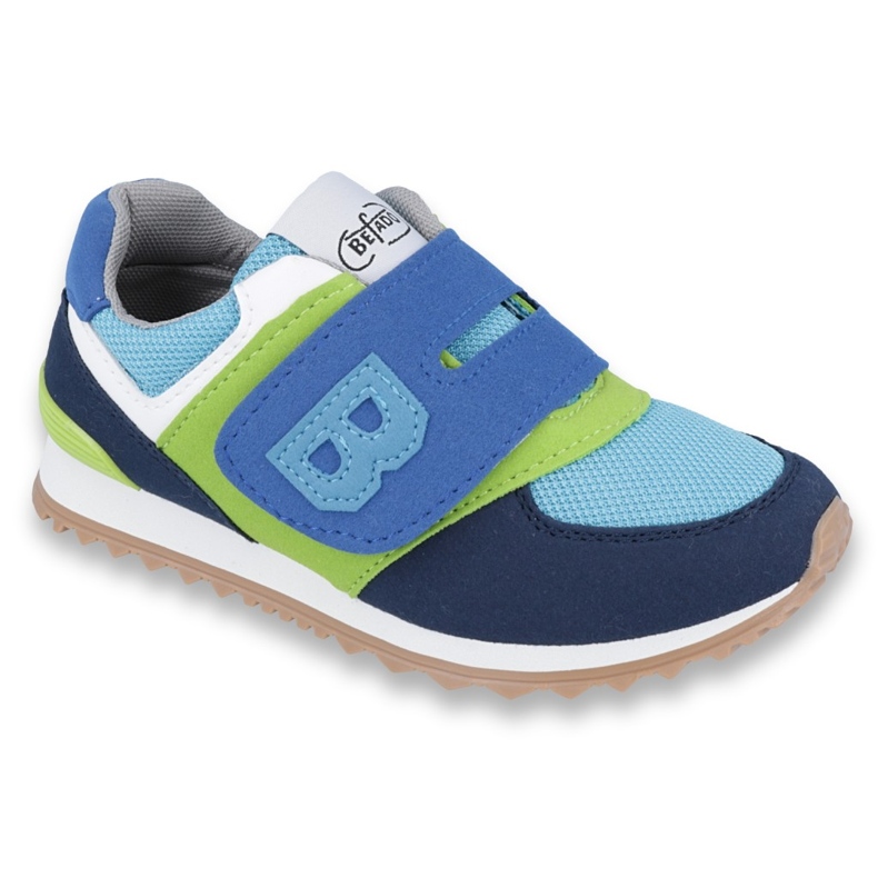 Befado Kinderschuhe bis 23 cm 516X043 weiß blau marineblau 1