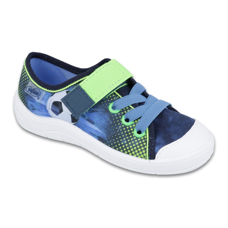 Befado Kinderschuhe 251Y121 blau grün marineblau 1