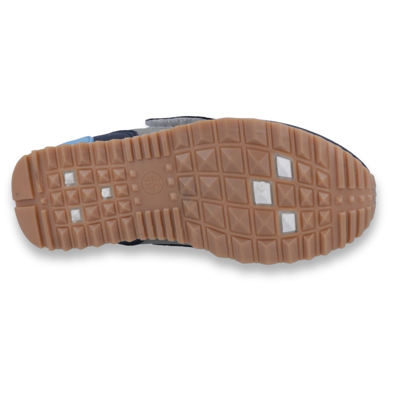 Befado Kinderschuhe bis 23 cm 516X038 gelb navy blau 1