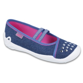 Befado Kinderschuhe 116Y253 navy blau blau 1