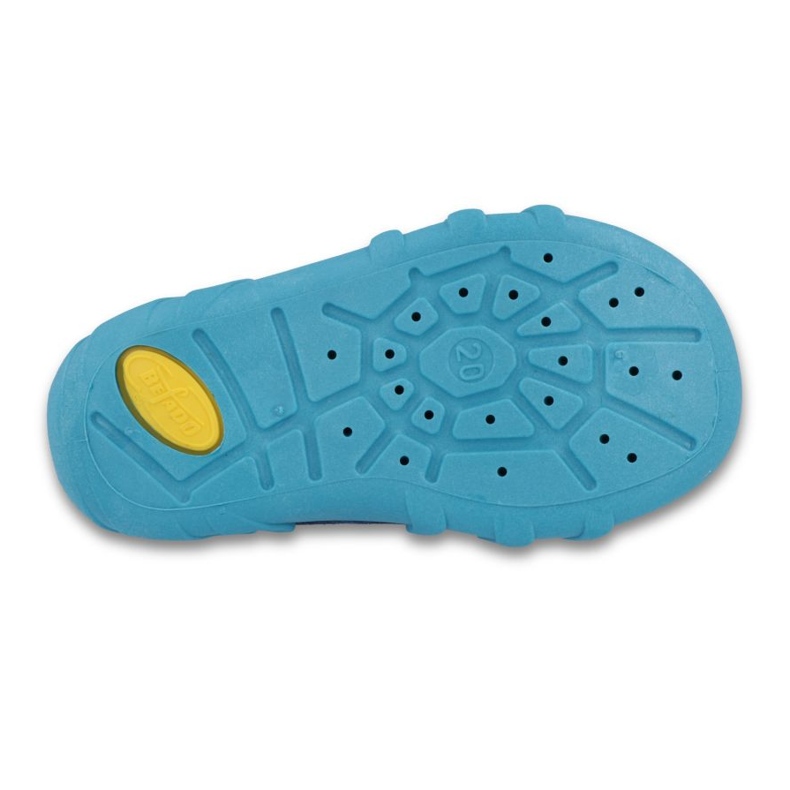 Befado graue Kinderschuhe 110P342 blau marineblau 1