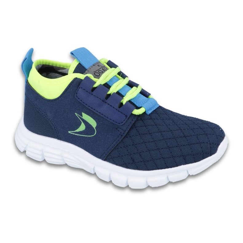 Befado Kinderschuhe bis 23 cm 516Y036 blau grün navy blau 1