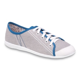 Befado Jugendschuhe 248Q020 blau grau 1