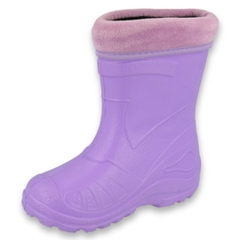 Befado Kinderschuhe Galosch-Violett 162P102 1
