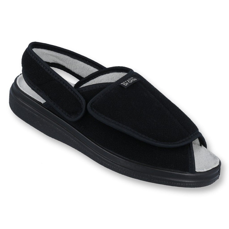 Dr.orto Befado Herren HINS PU 983M004 Schwarzer Klettverschluss 1