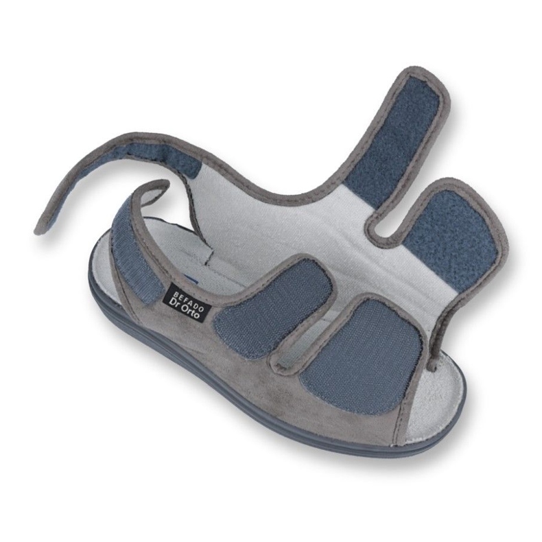 Befado Herrenschuhe PU 733M006 grau 1