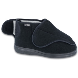 Dr.orto Befado Herrenschuhe für Klettverschluss PU 163m002 Schwarz 1